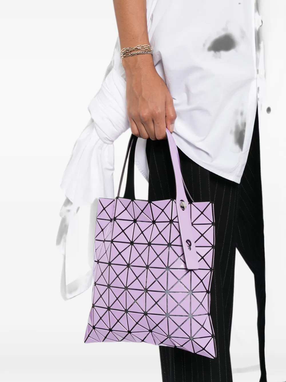 Bao Issey Miyake Prism shopper Roze