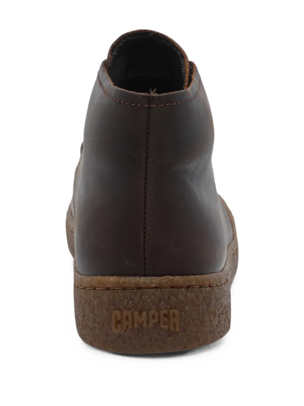 Camper Peu Terreno lace-up leather high-top sneakers Bruin