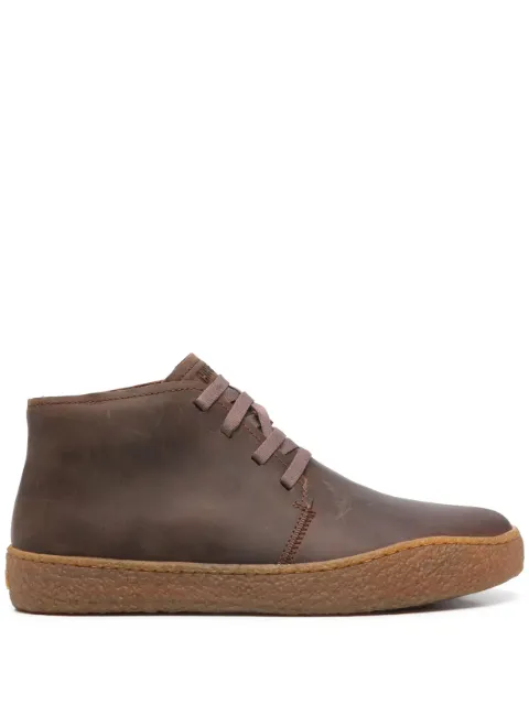 Camper Peu Terreno lace-up leather high-top sneakers