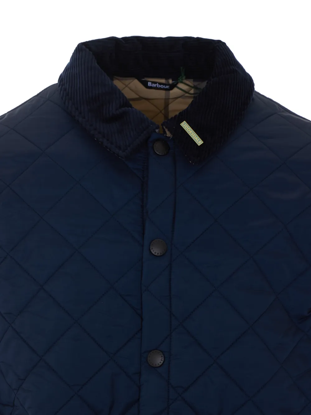 Barbour Gewatteerde jack met capuchon Blauw
