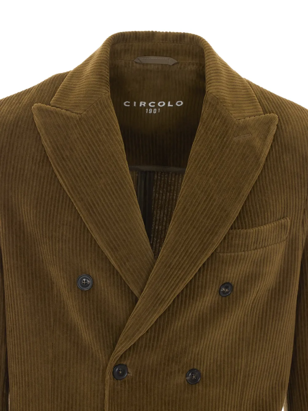 Circolo 1901 Ribfluwelen blazer Groen