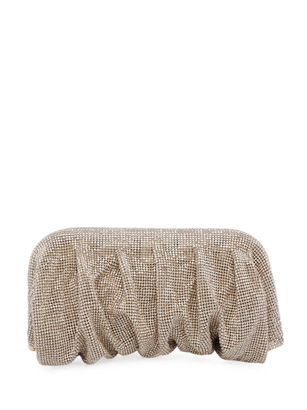 Benedetta Bruzziches Venus La Grande rhinestone-embellished clutch bag - Gold