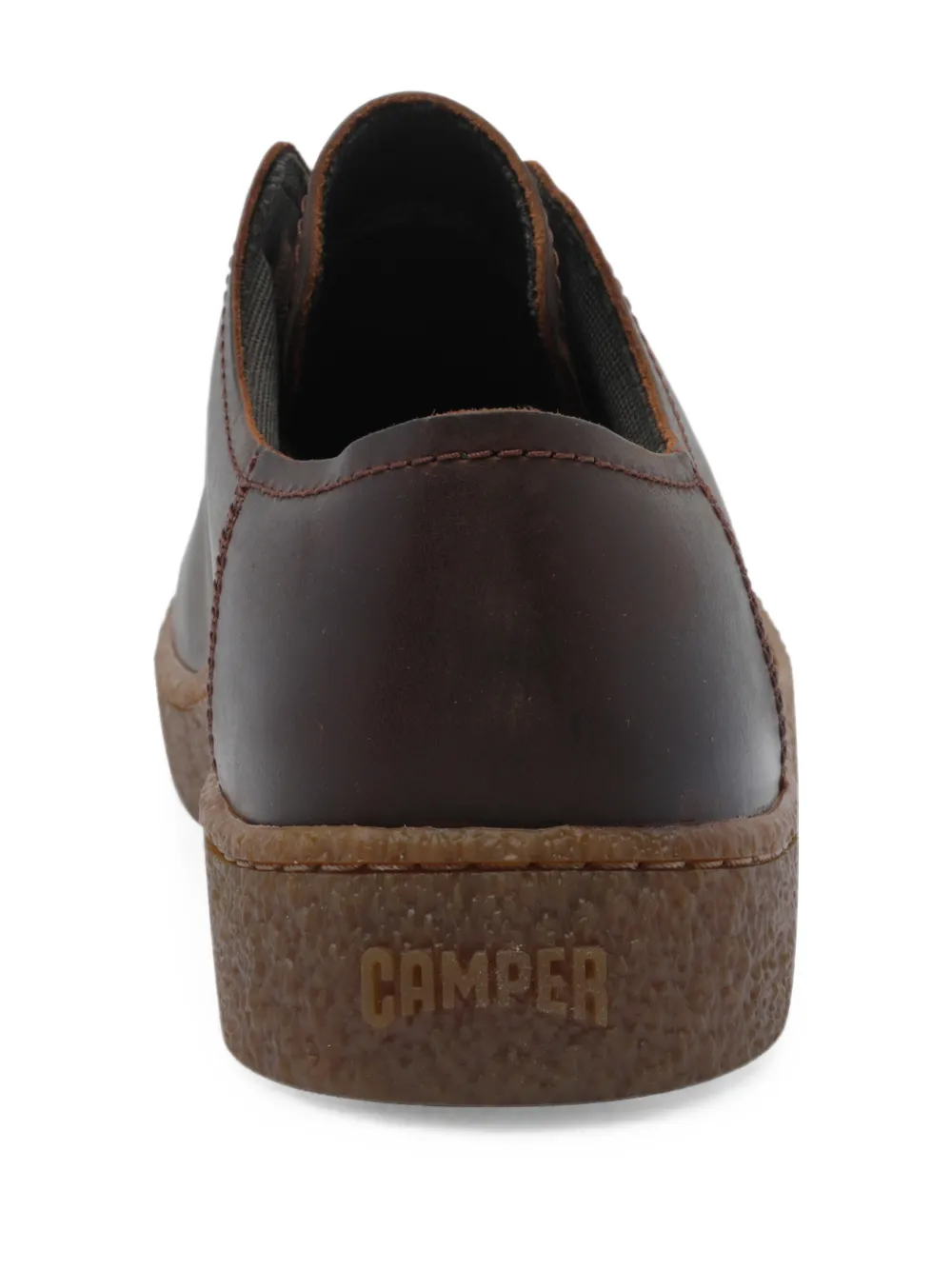 Camper Peu Terreno leather lace-up low-top sneakers Bruin