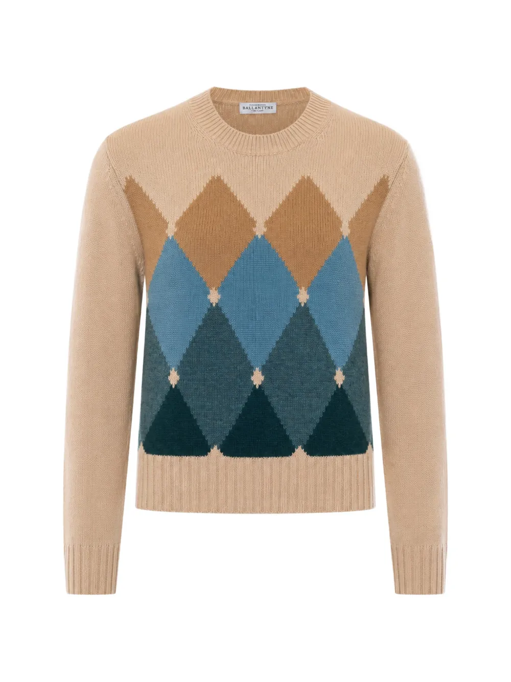 Ballantyne argyle-knit sweater
