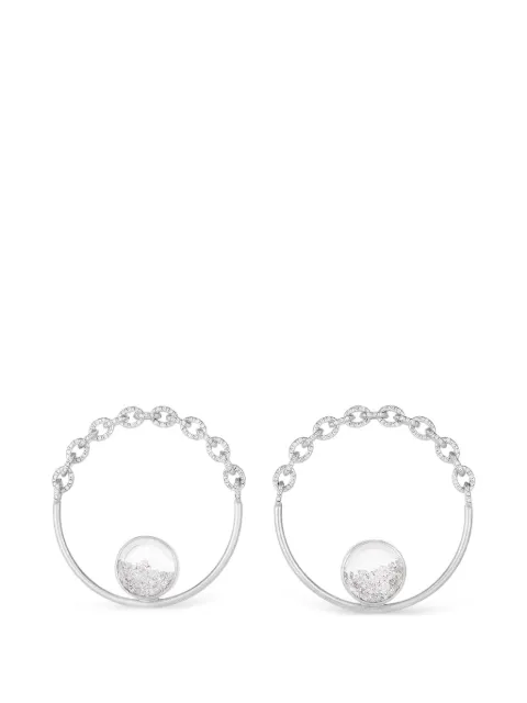 Moritz Glik Trupe Kaleidoscope Shaker hoop earrings