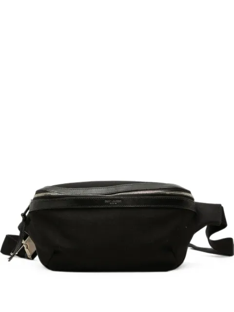 Saint Laurent Pre-Owned Classic 帆布腰包（2021年典藏款）