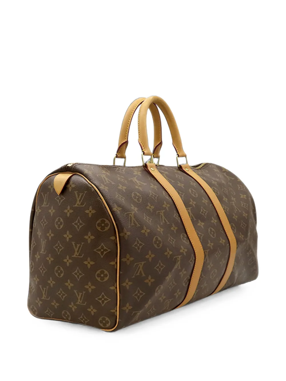 Louis Vuitton Pre-Owned 2013 Monogram Keepall 45 travel bag - Braun