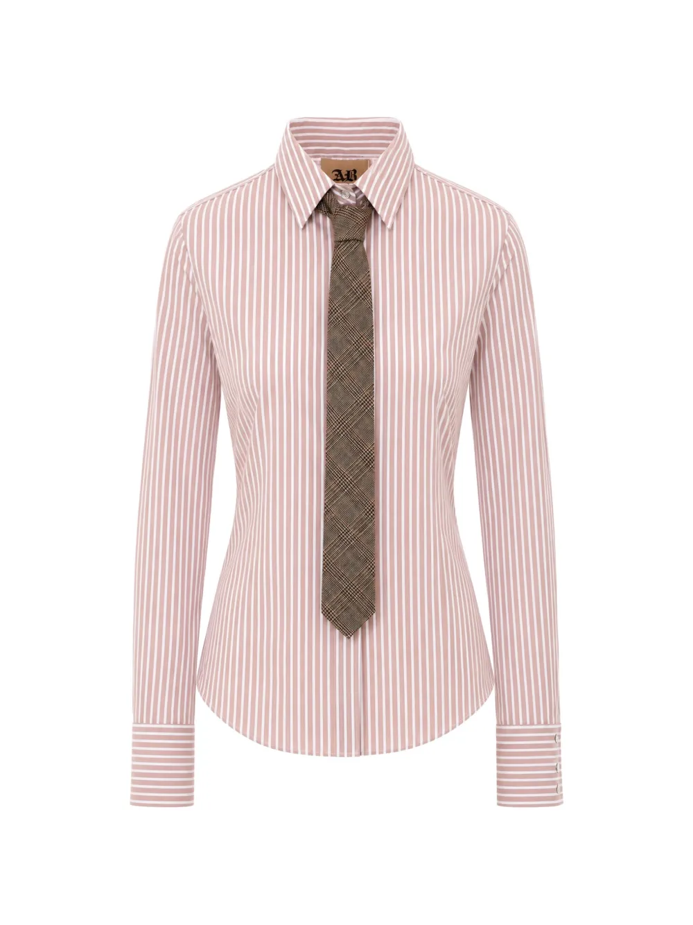 Aniye By Ava striped tie-detail shirt