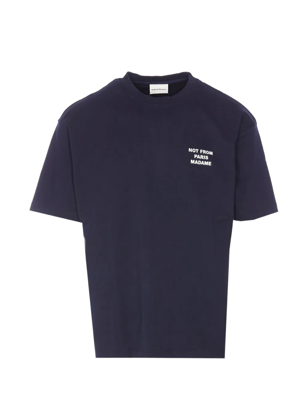 Drôle De Monsieur Le Not From Paris Madame T-shirt - Blau