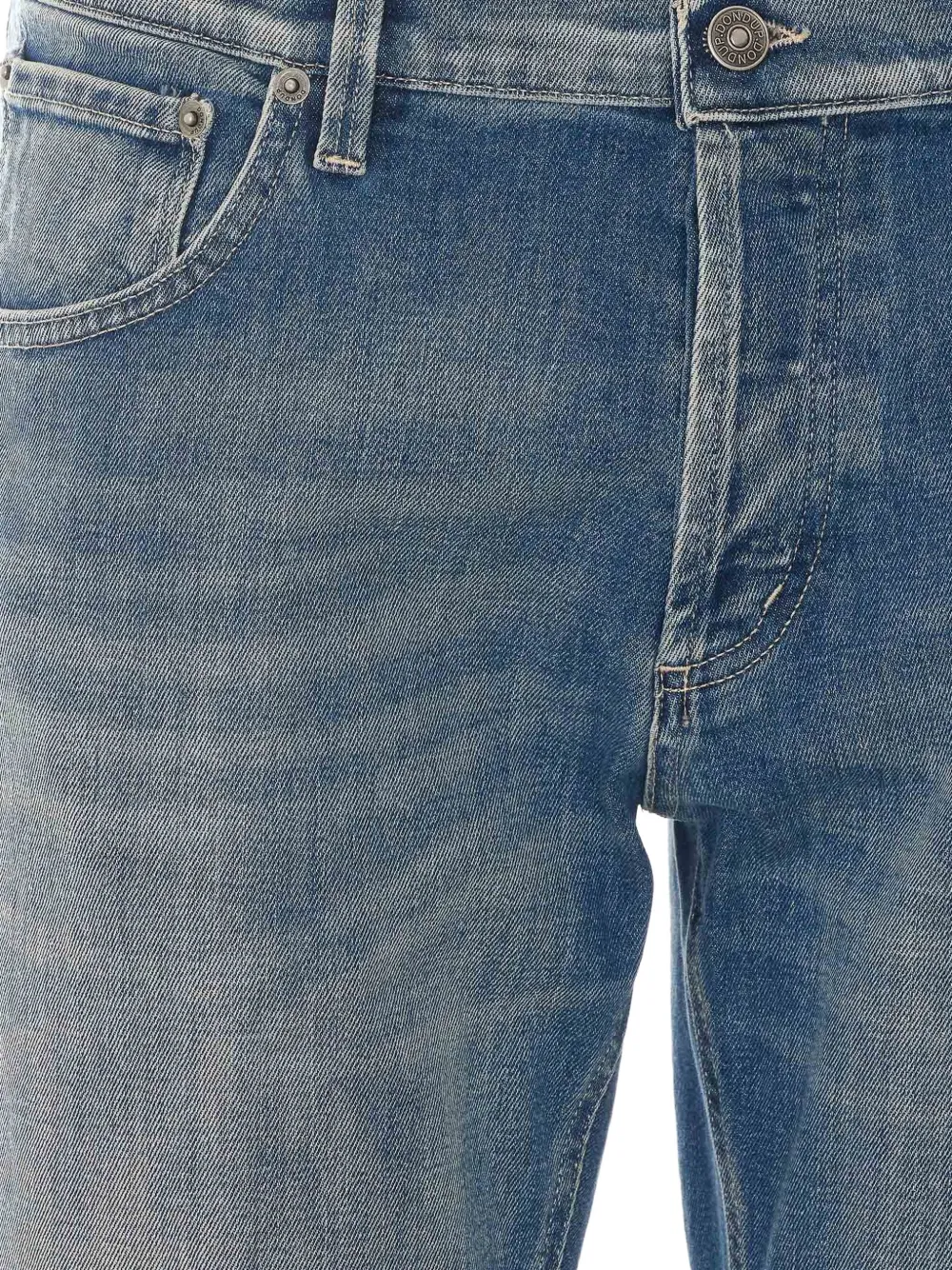 DONDUP faded whiskered jeans Blauw