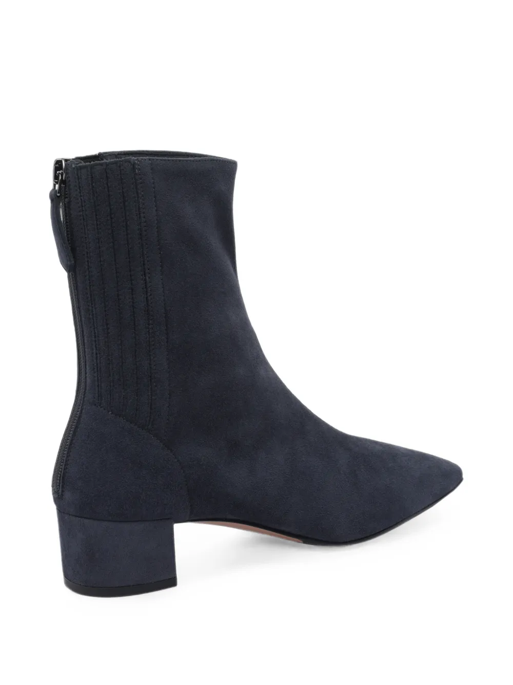 Aquazzura Saint Honoré suede ankle boots Blauw