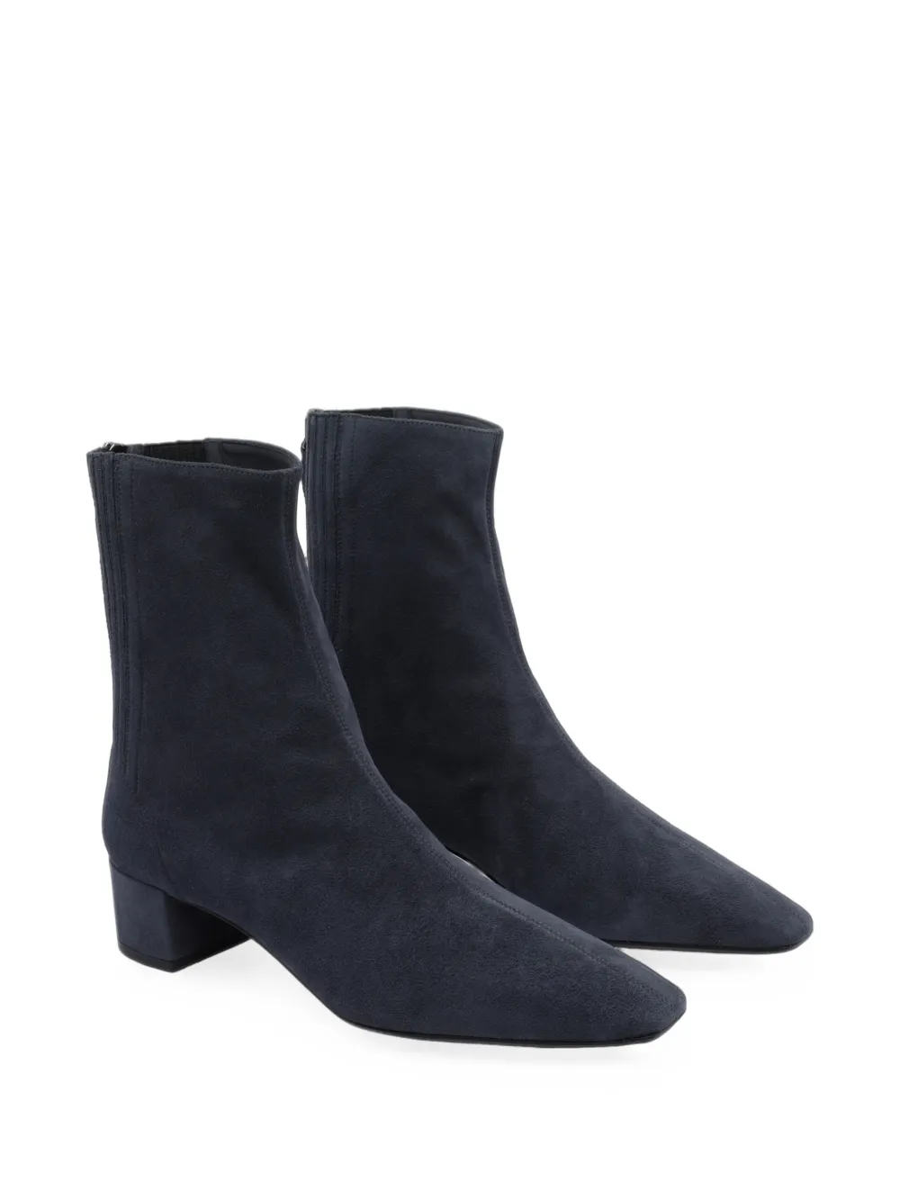 Aquazzura Saint Honoré suede ankle boots Blauw