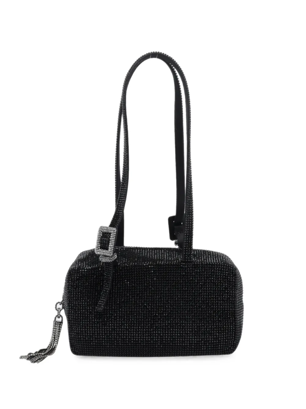 Benedetta Bruzziches Sandra crystal-embellished buckle-detail mini bag