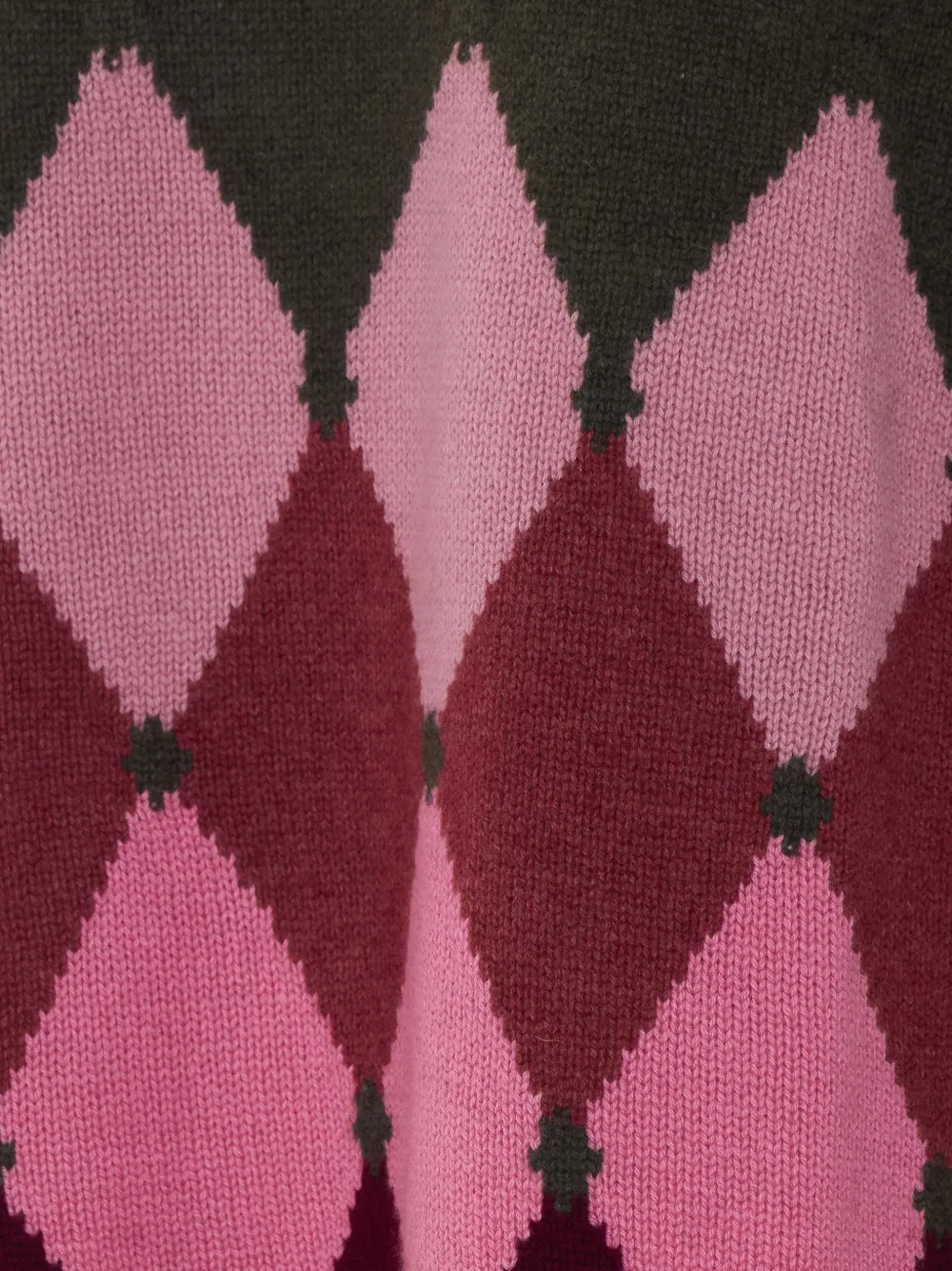 Ballantyne Coltrui met argyle-patroon Groen