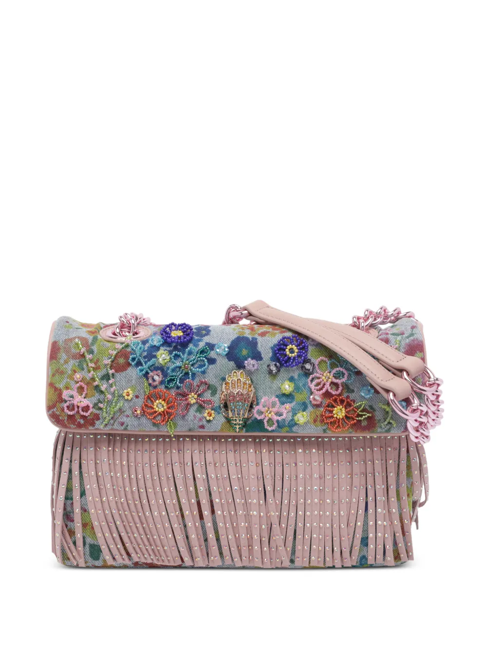 Kurt Geiger London kensington fringe bag - Blu