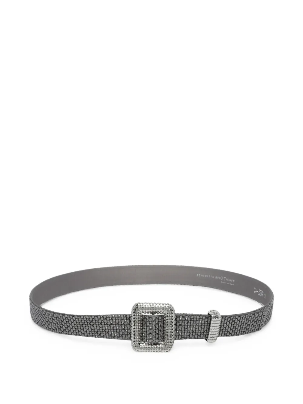 Benedetta Bruzziches Venus crystal-embellished belt - Grigio