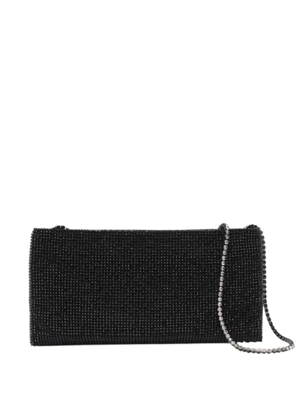 Benedetta Bruzziches Your Best Friend La Petite Clutch mit Kristallen - Schwarz
