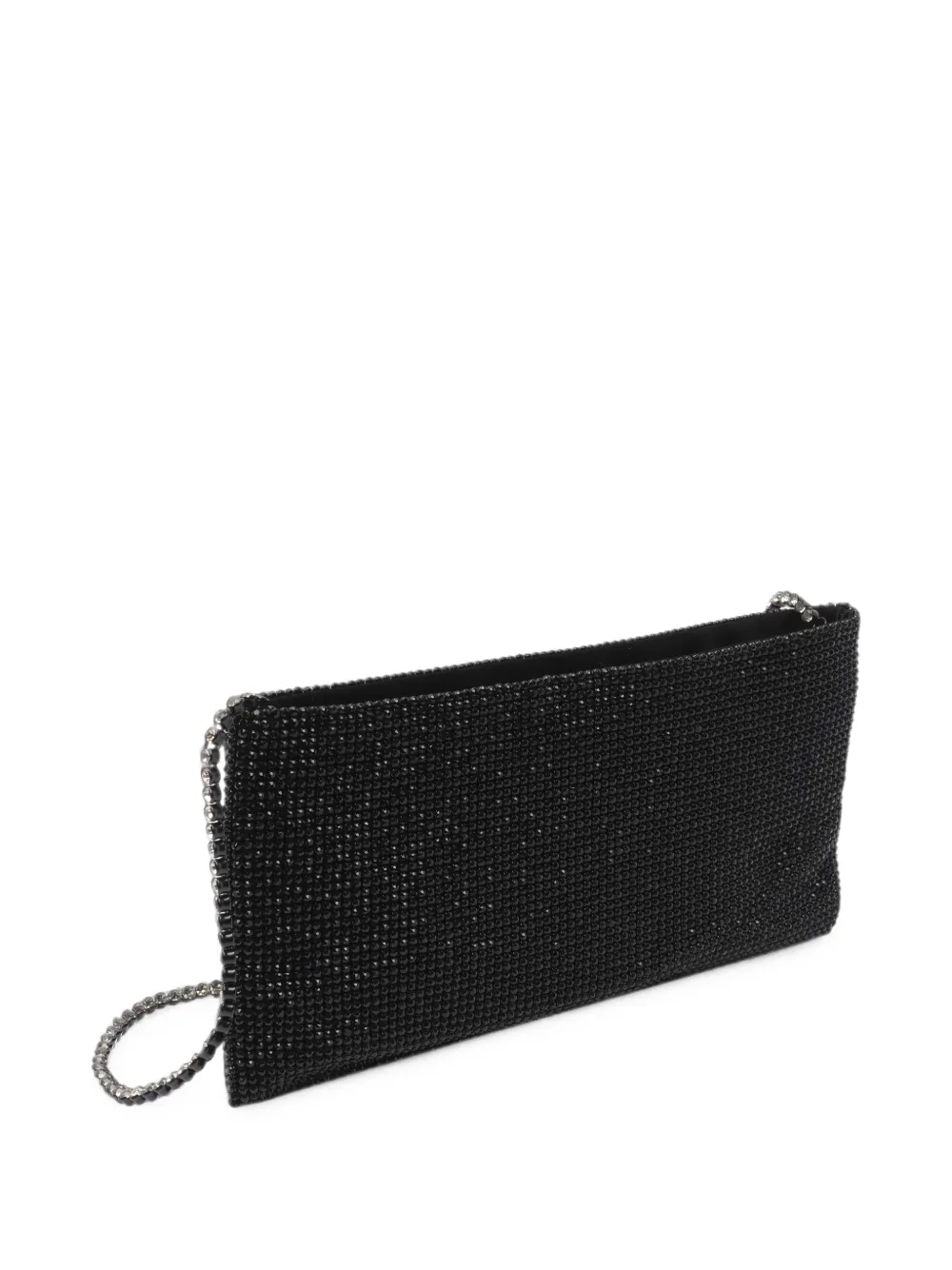 Benedetta Bruzziches Your Best Friend La Petite kleine clutch verfraaid met kristallen Zwart