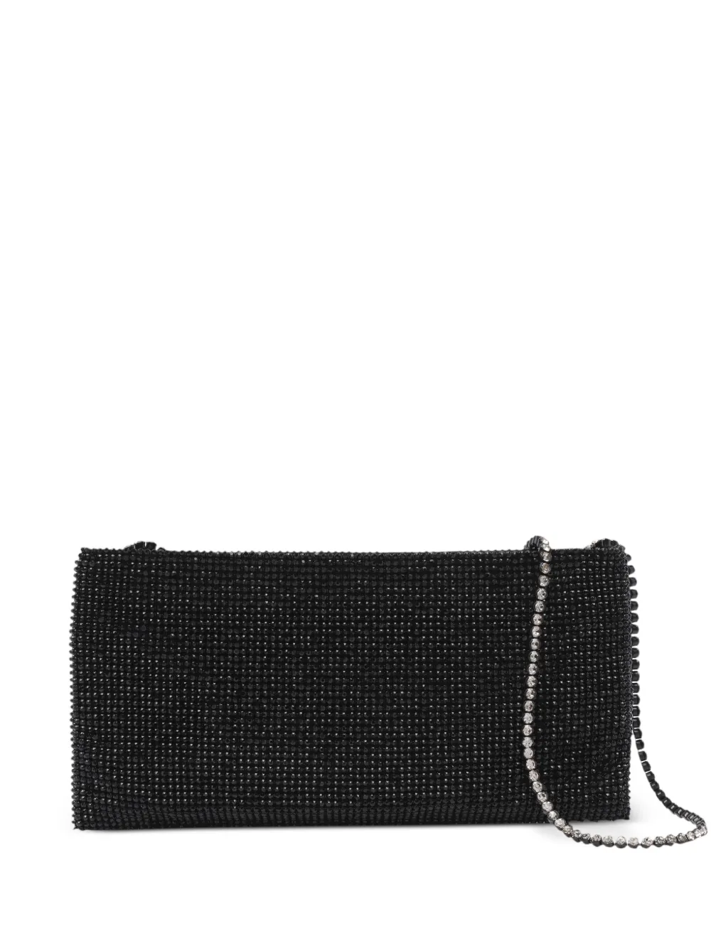 Benedetta Bruzziches mini Your Best Friend La Petite crystal-embellished clutch bag - Nero