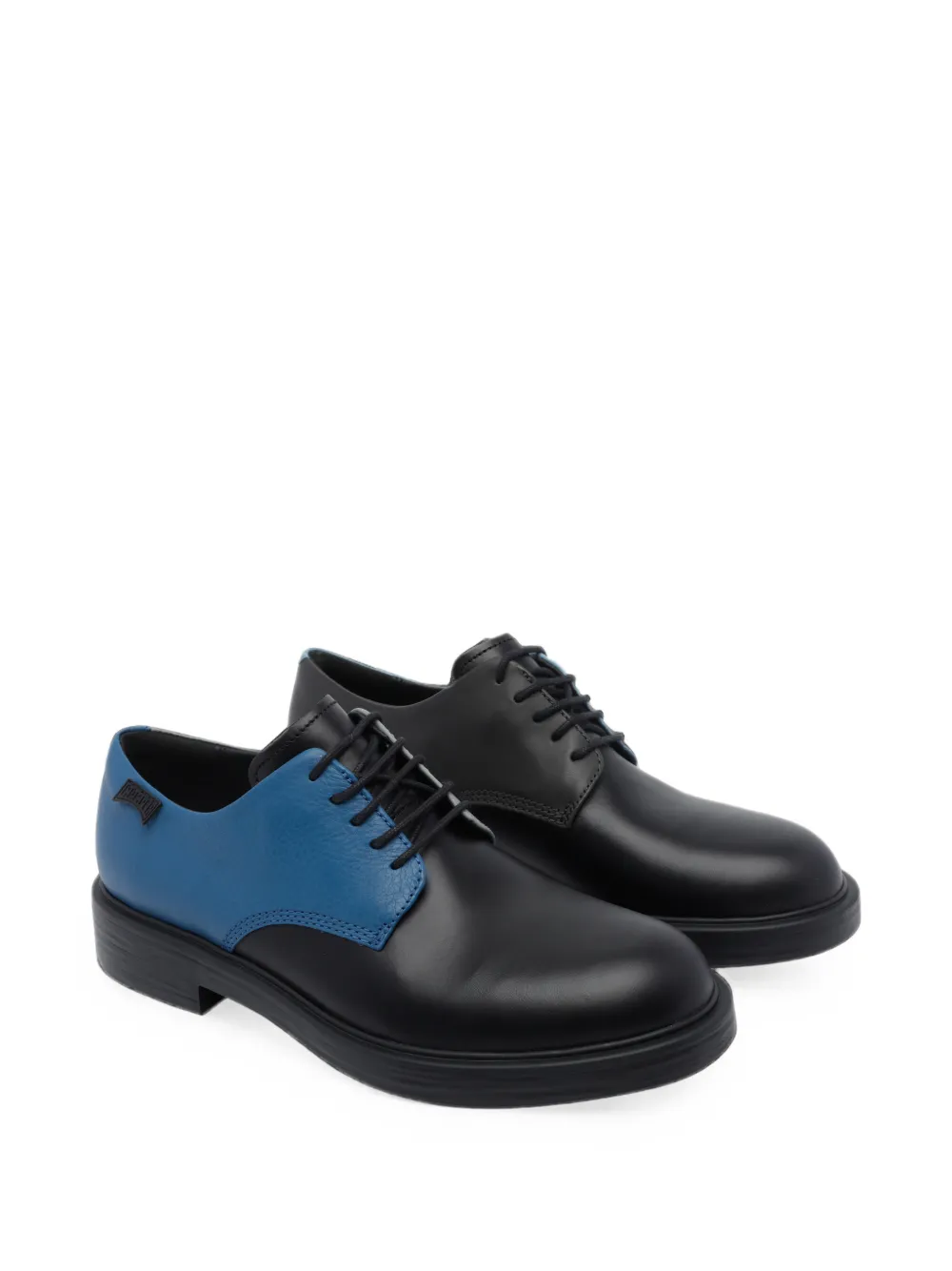 Camper Twins colour-block lace-up shoes Zwart