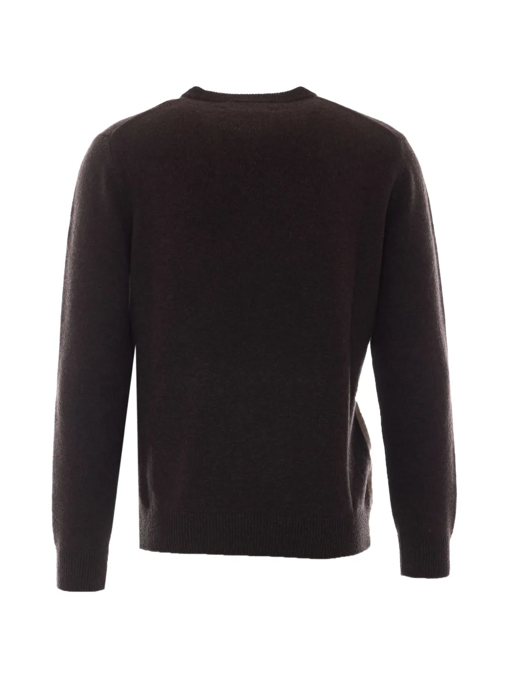 Ballantyne Trui met ronde hals en argyle-patroon Bruin