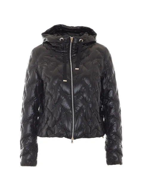 Herno quilted hooded jacket