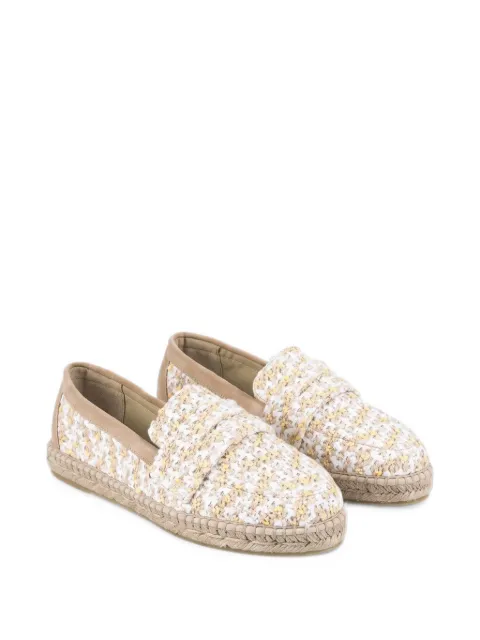 Espadrilles woven slip-on espadrilles