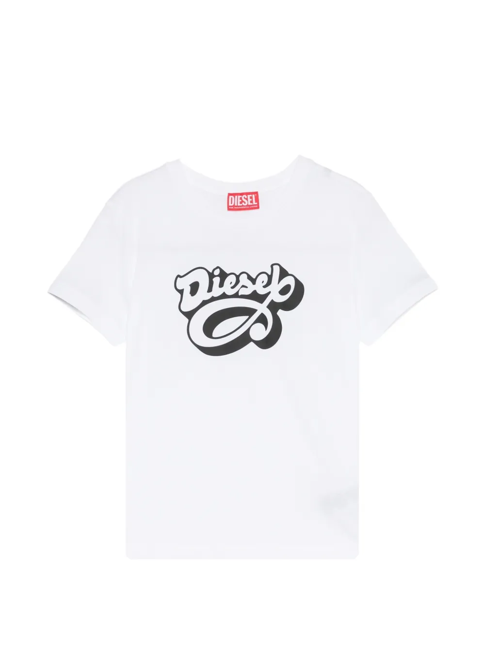 Diesel Kids 그래픽 프린트 티셔츠