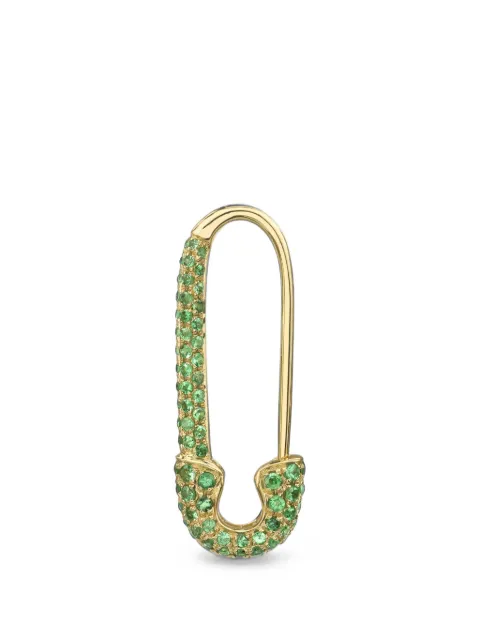 Anita Ko tsavorite safety pin earring