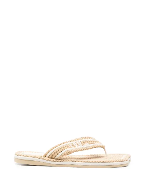 Chloé Sand rope-effect sandals
