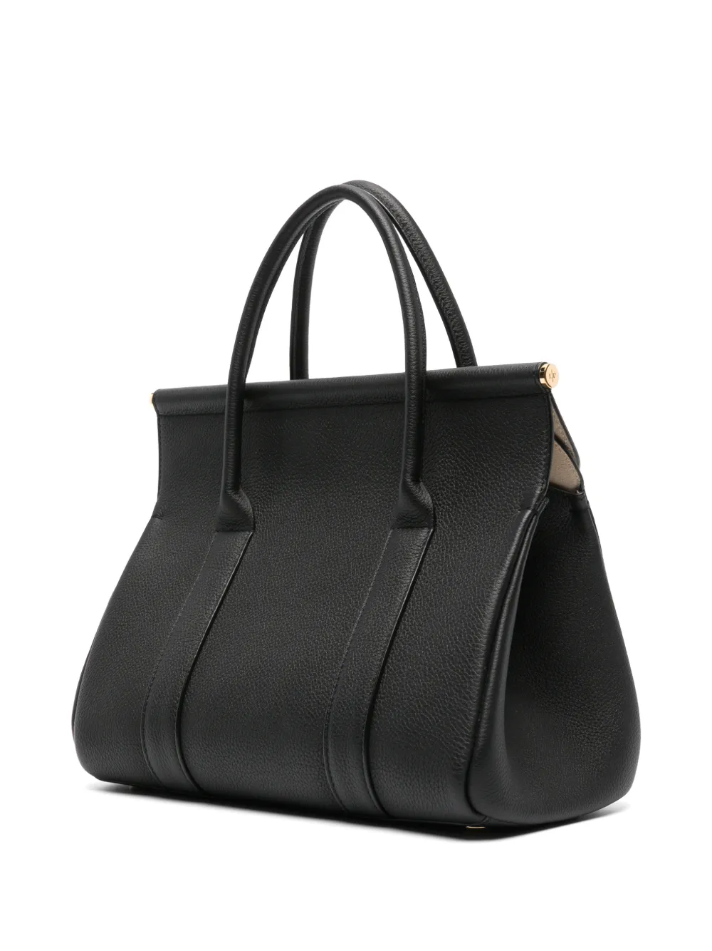Loro Piana Loom bag L25 Zwart