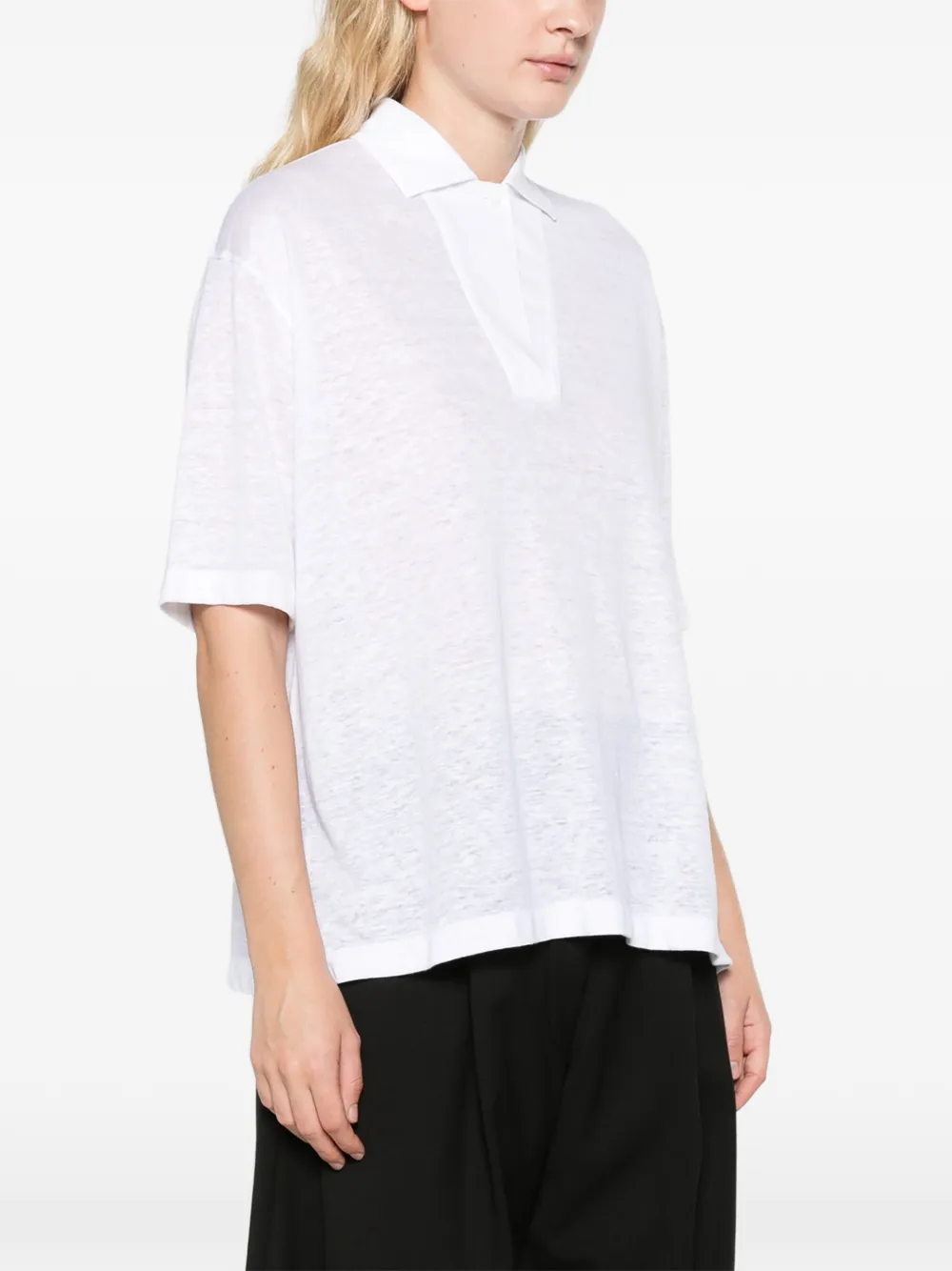 Loro Piana Gargano poloshirt Wit