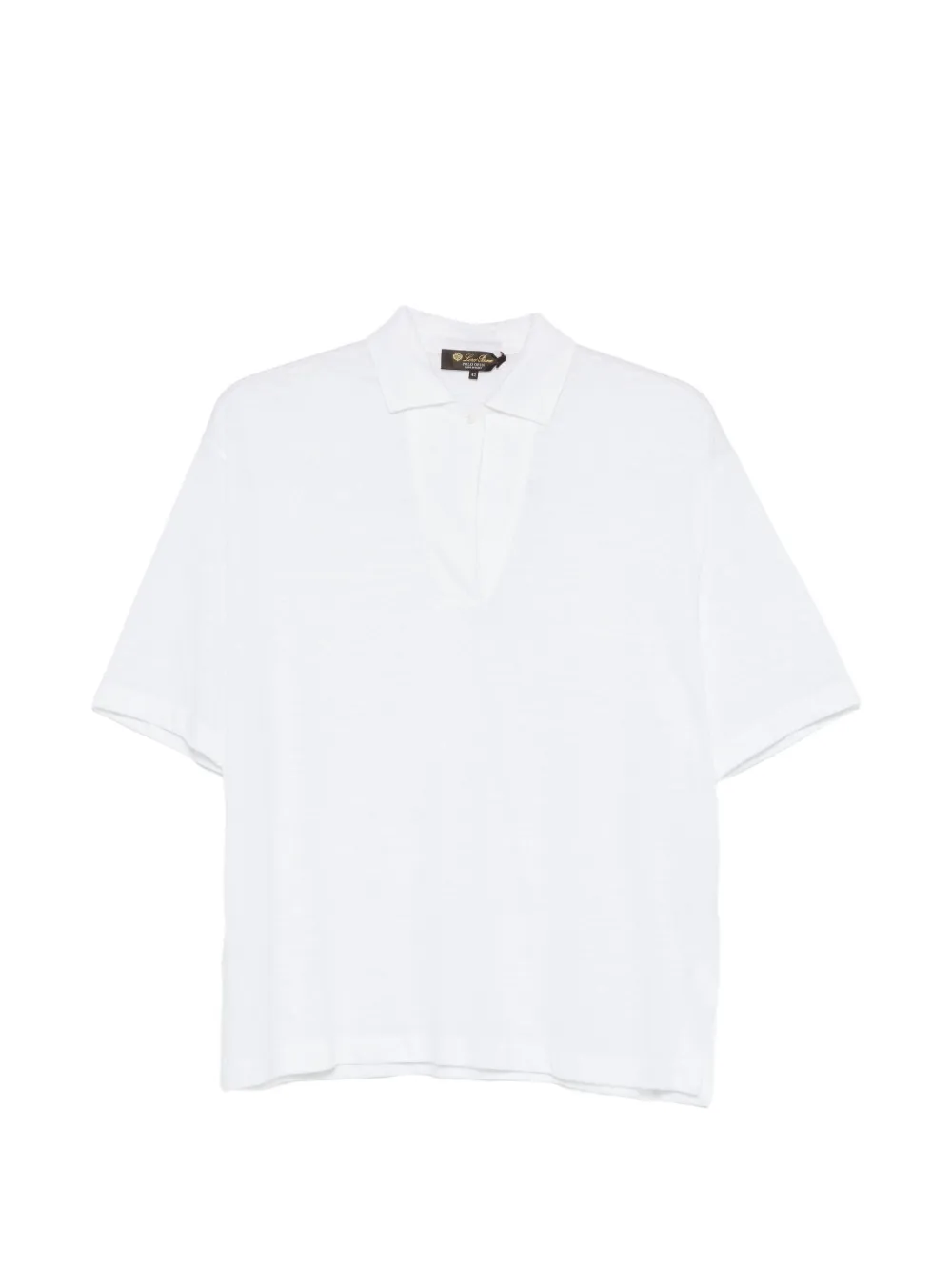 Loro Piana Gargano poloshirt Wit