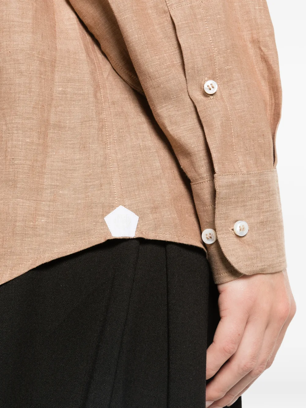 Loro Piana André overhemd Beige