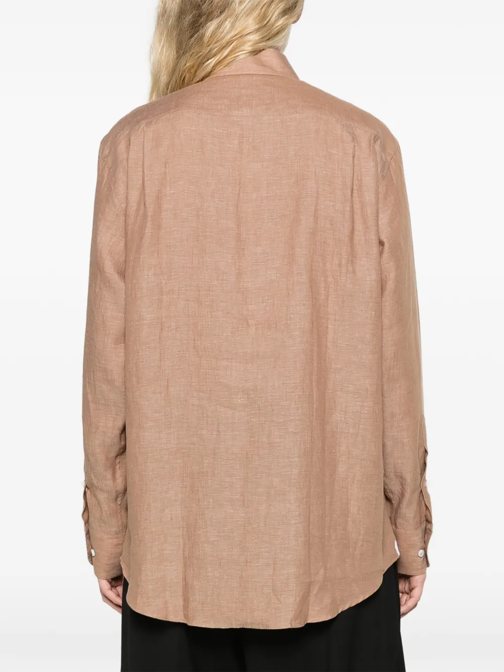 Loro Piana André overhemd Beige