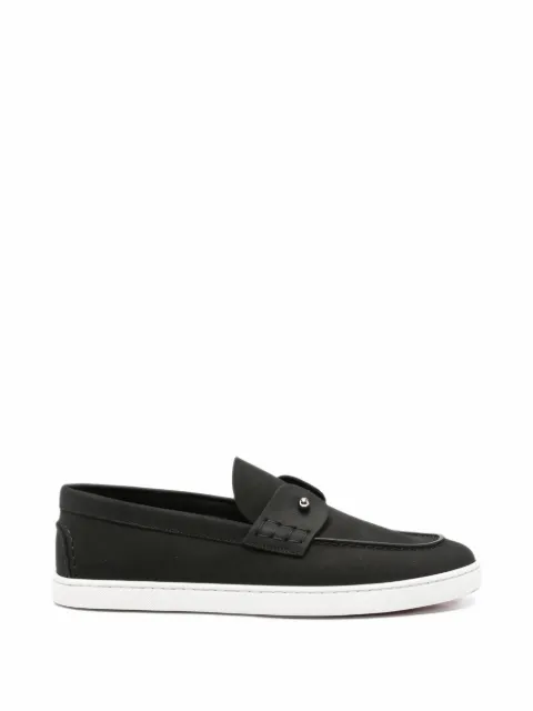 Christian Louboutin Chambeliboat leather boat shoes