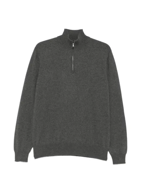 Loro Piana pull à col zippé
