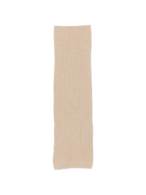 Loro Piana ribbed-knit scarf