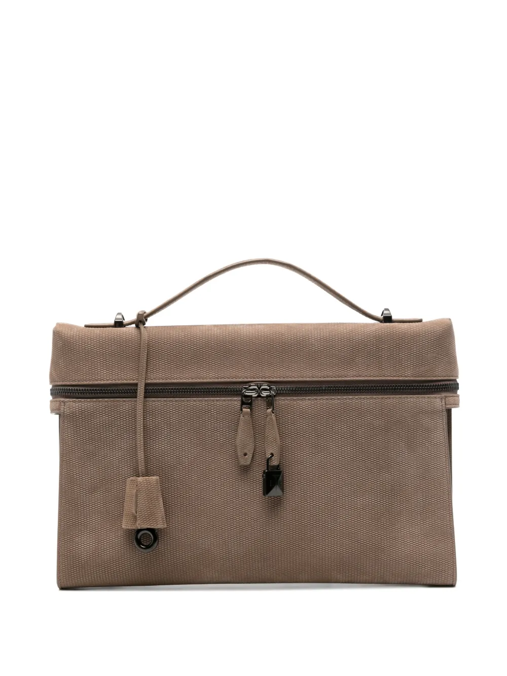 Loro Piana Borsa messenger Extra - Toni neutri
