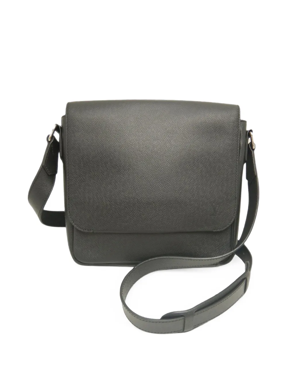 Louis Vuitton Pre-Owned 2019 Taiga Roman PM Umhängetasche - Schwarz