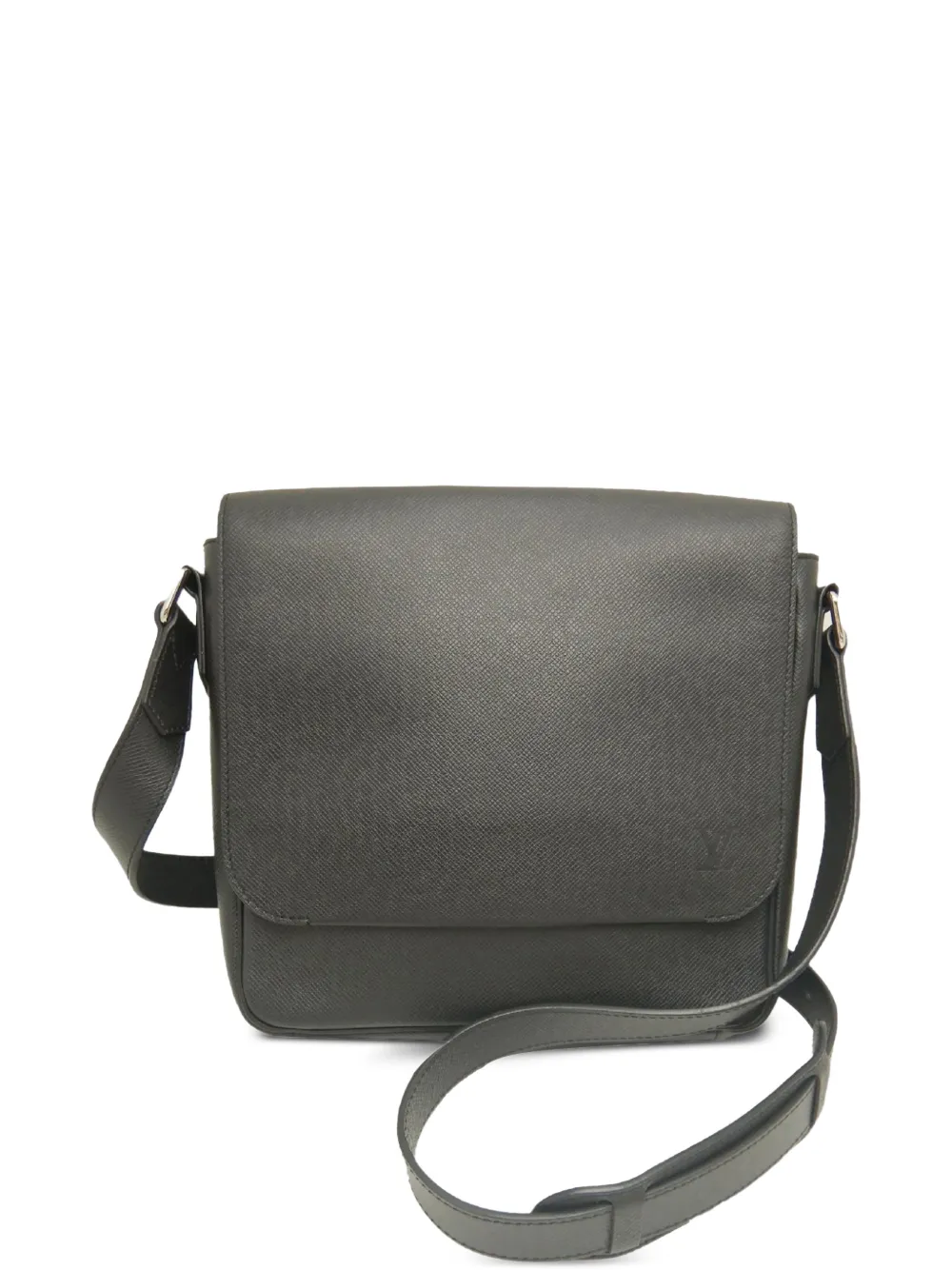 Louis Vuitton Pre-Owned 2019 Taiga Roman PM Umhängetasche - Schwarz