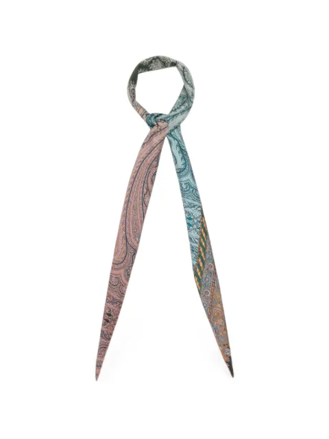 Pierre-Louis Mascia Aloeuw paisley-print silk scarf