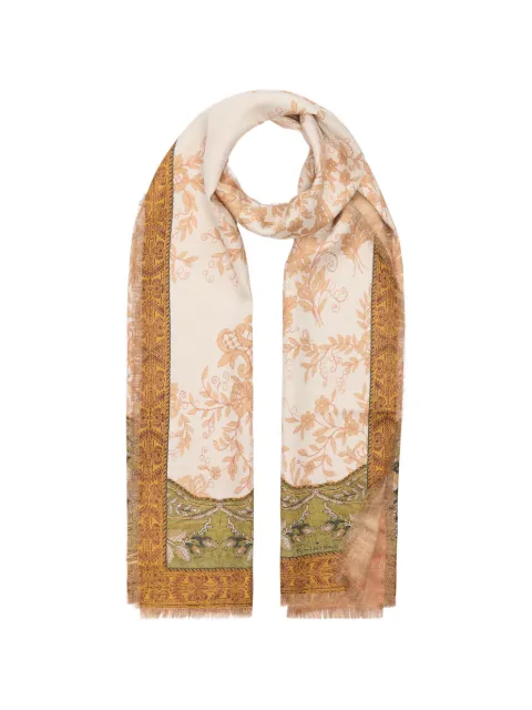 Pierre-Louis Mascia Fancy floral-print silk scarf