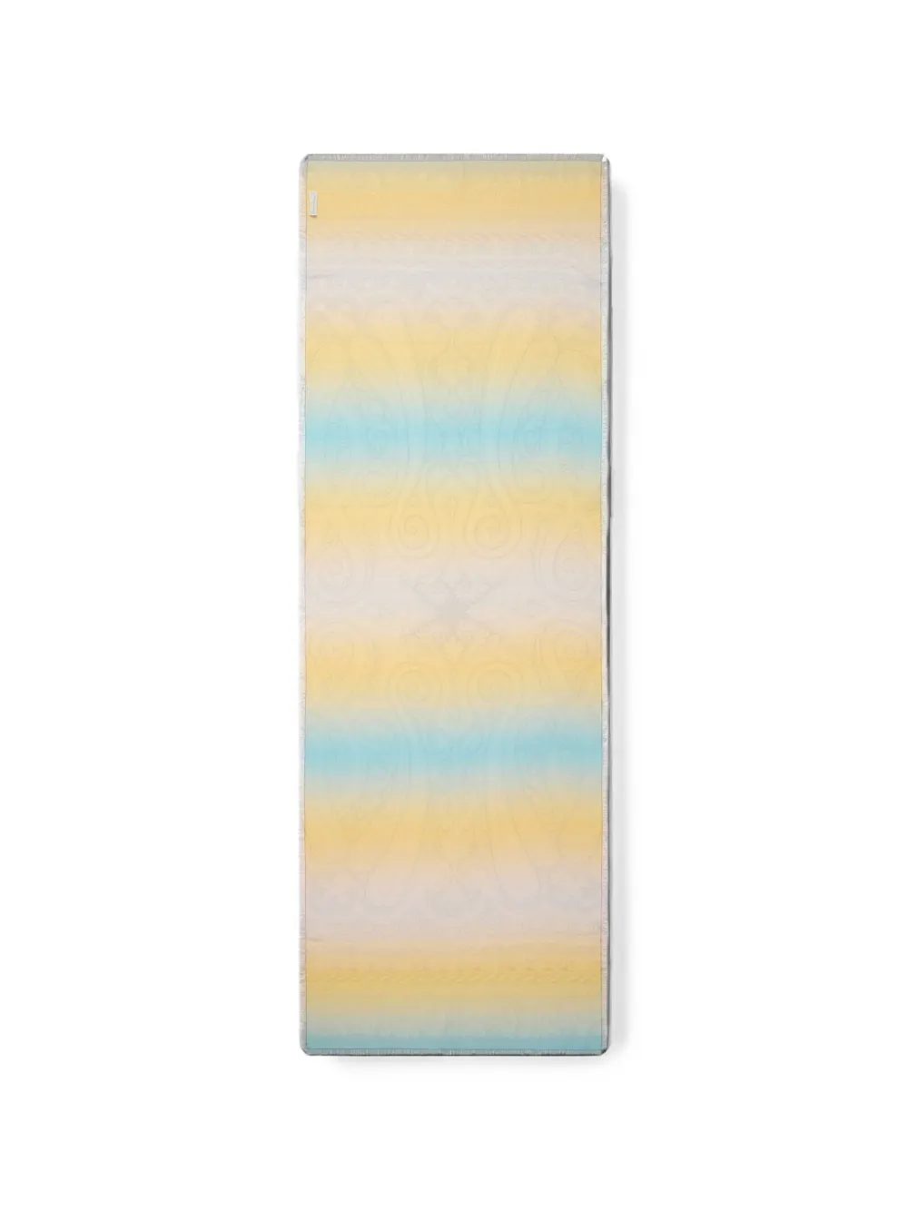 Pierre-Louis Mascia Fancy sjaal met paisley-print en franje Blauw