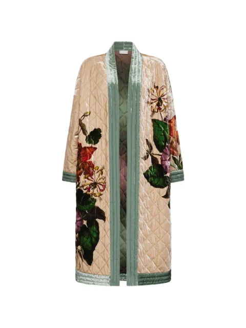 Pierre-Louis Mascia Kandox floral-print quilted kimono