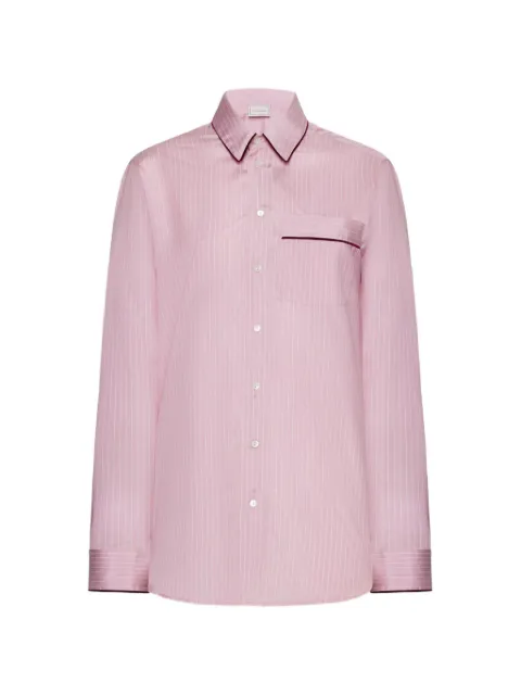 Pierre-Louis Mascia chemise Rig3 à fines rayures
