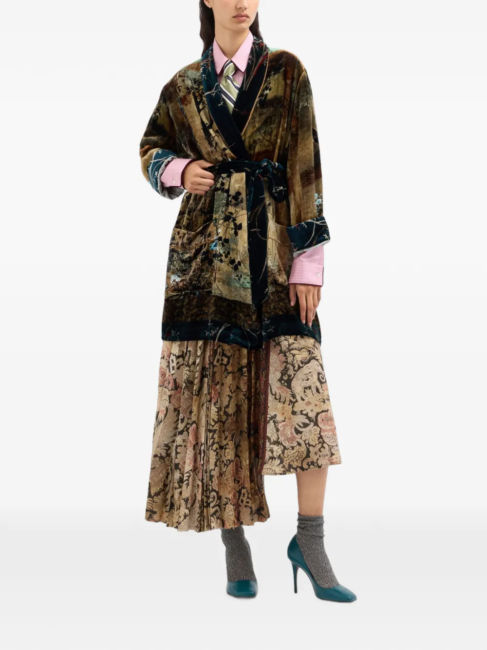 Pierre-Louis Mascia Rig3 shirt met krijtstreep Roze