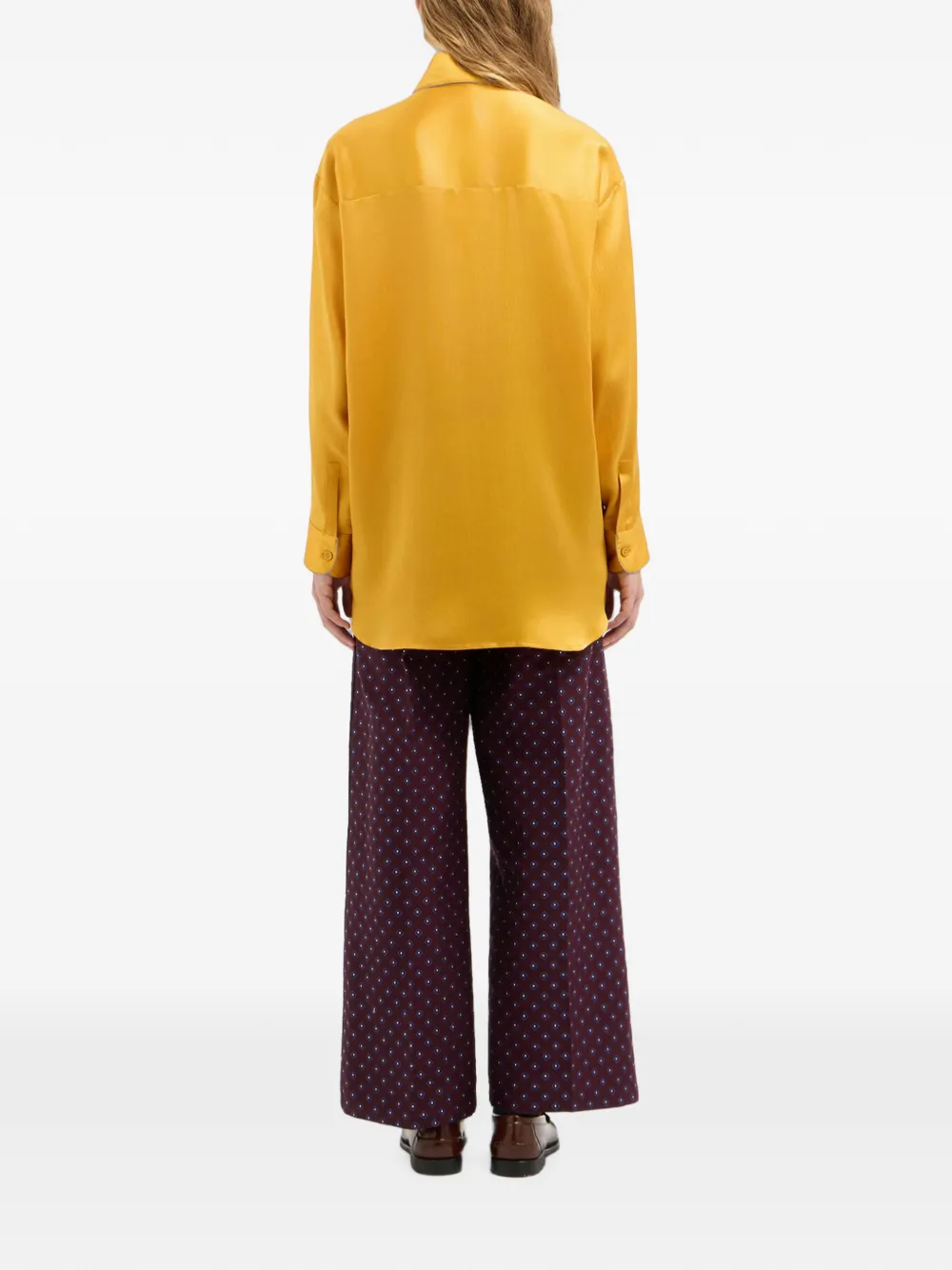 Pierre-Louis Mascia Mutka shirt met knopen Geel