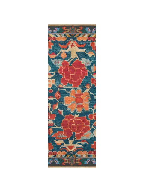 Pierre-Louis Mascia Aloewon floral-print silk-blend scarf