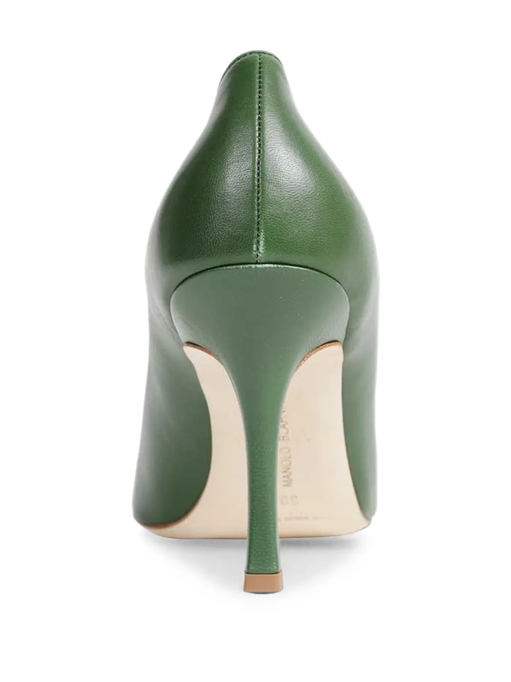 Manolo Blahnik Maysale buckle pumps Groen